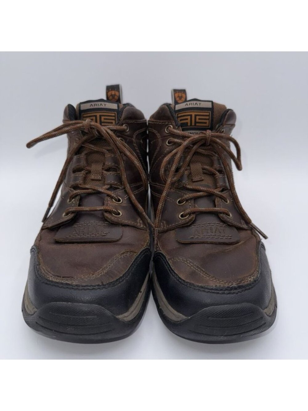 Ariat ATS Leather Men’s Work Boots SZ 9 D #10002182(34524)